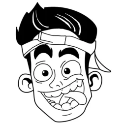 desenho de Enaldinho