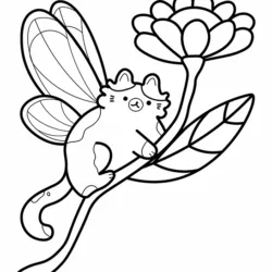 Desenhos Fofos para imprimir e colorir