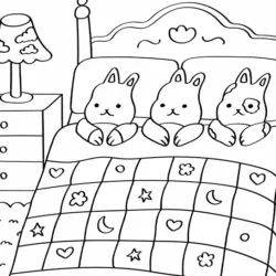 Desenhos Fofos para imprimir e colorir