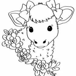 Desenhos Fofos para imprimir e colorir