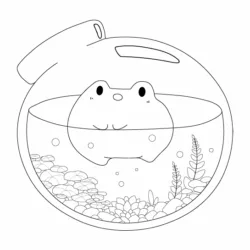 Desenhos Fofos para imprimir e colorir