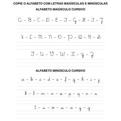 desenho de Alfabetização