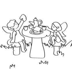 Desenhos Fofos para imprimir e colorir