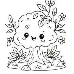 desenho de Árvores