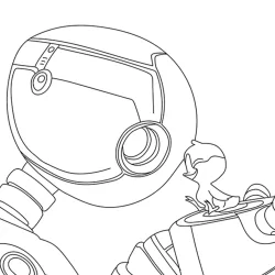 desenho de Robô Selvagem