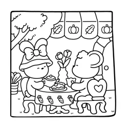 desenho de Cozy Friends