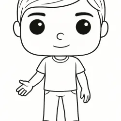 Funko Pop para imprimir e colorir