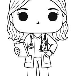 Funko Pop para imprimir e colorir
