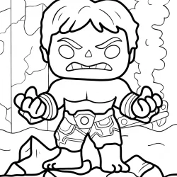 Funko Pop para imprimir e colorir
