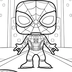 Funko Pop para imprimir e colorir