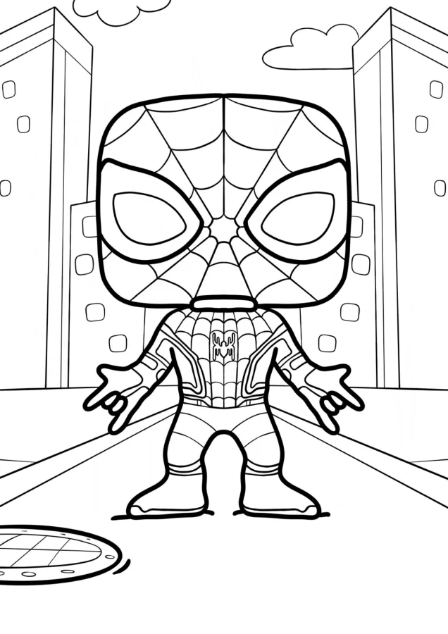 Funko Pop para imprimir e colorir