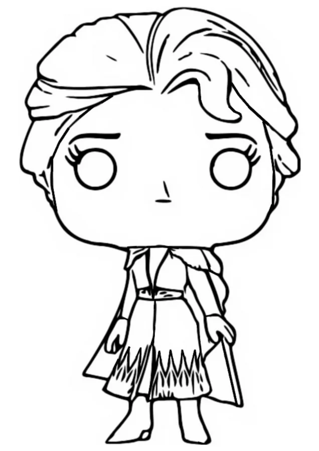Funko Pop para imprimir e colorir