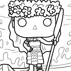 Funko Pop para imprimir e colorir