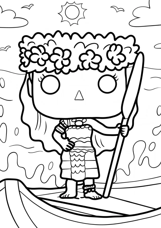Funko Pop para imprimir e colorir