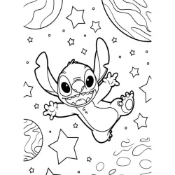 Lilo e Stich para imprimir e colorir