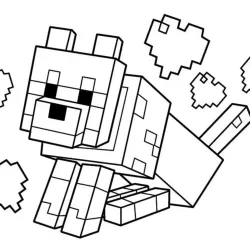 Minecraft para imprimir e colorir