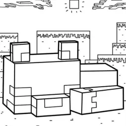 Minecraft para imprimir e colorir