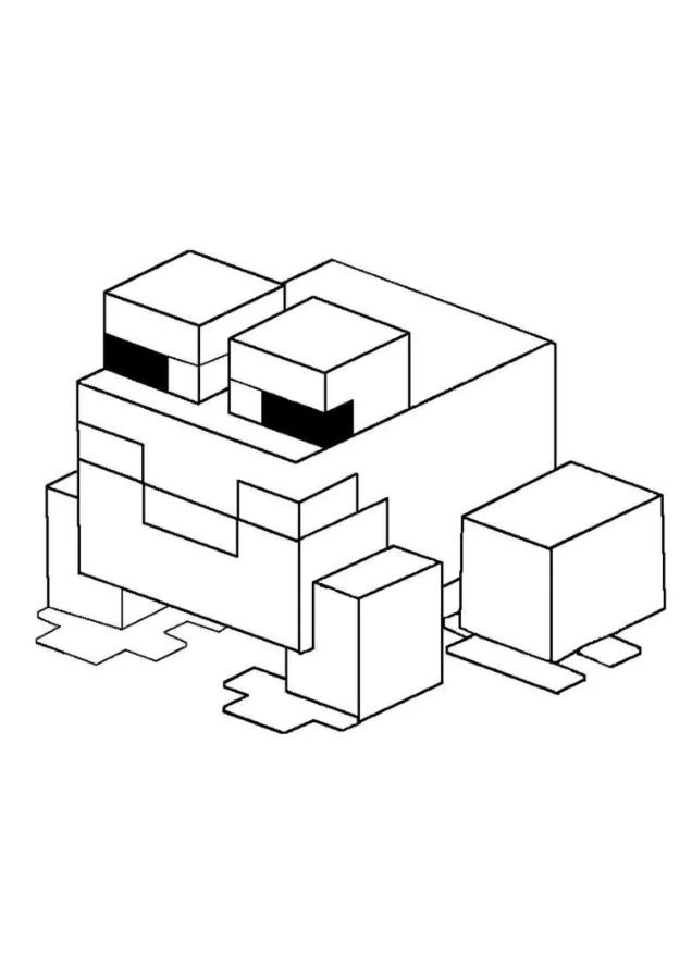 Minecraft para imprimir e colorir