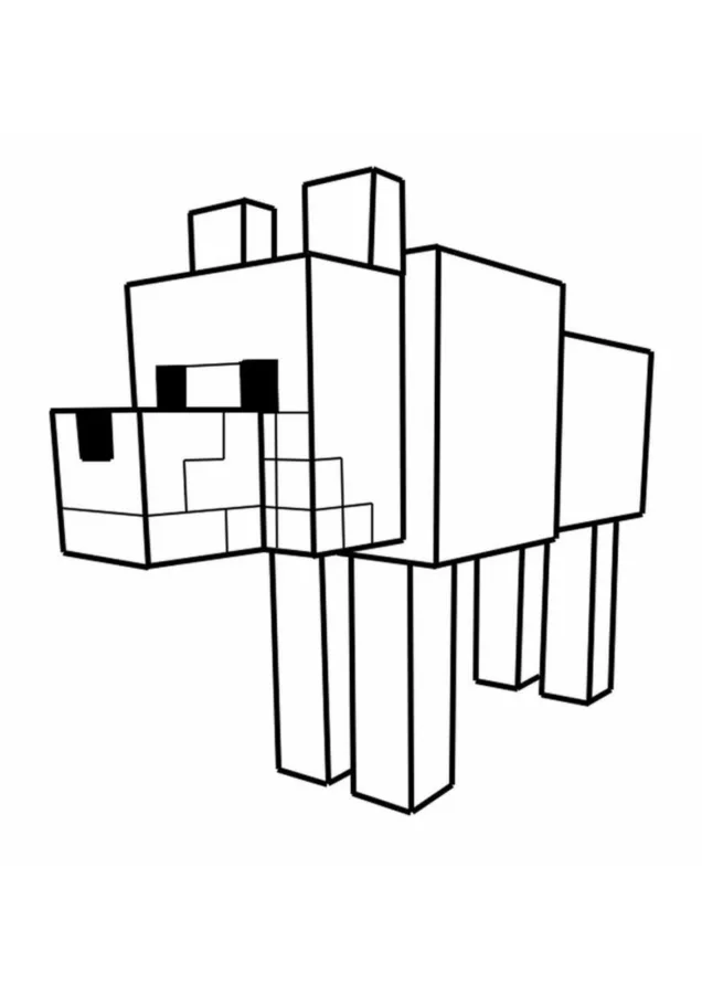 Minecraft para imprimir e colorir