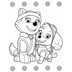 Patrulha Canina para imprimir e colorir