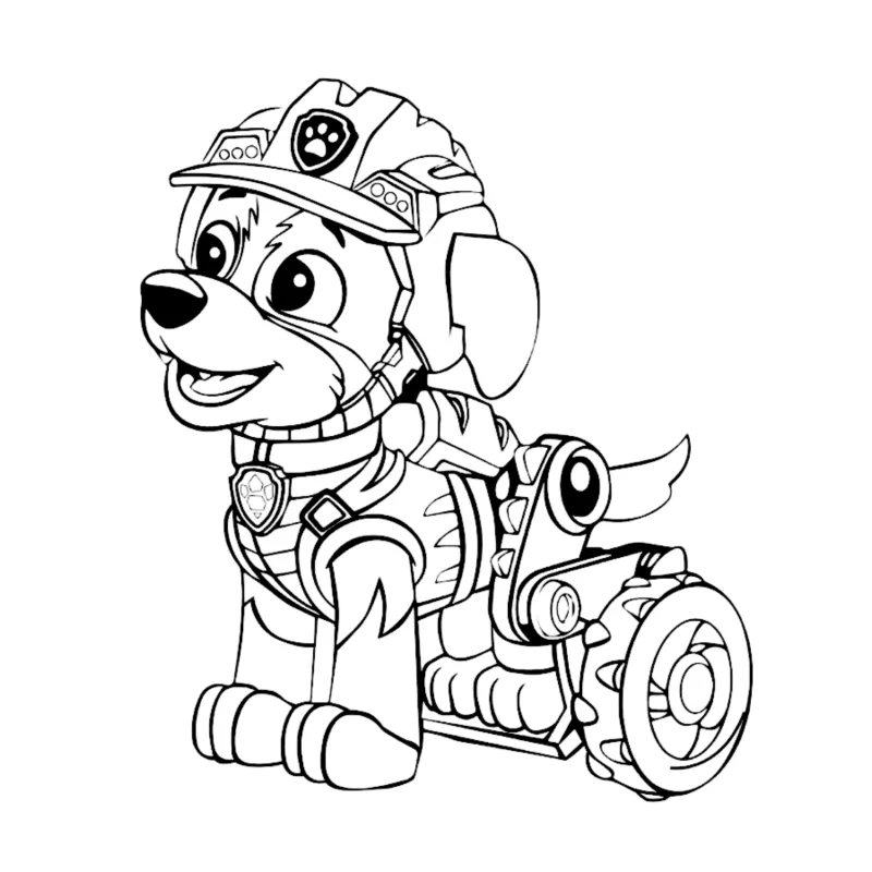 Patrulha Canina para imprimir e colorir