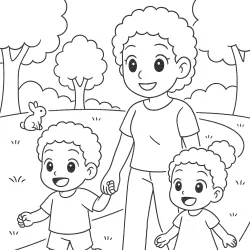 Dia das mães para imprimir e colorir