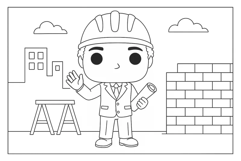 Funko Pop para imprimir e colorir