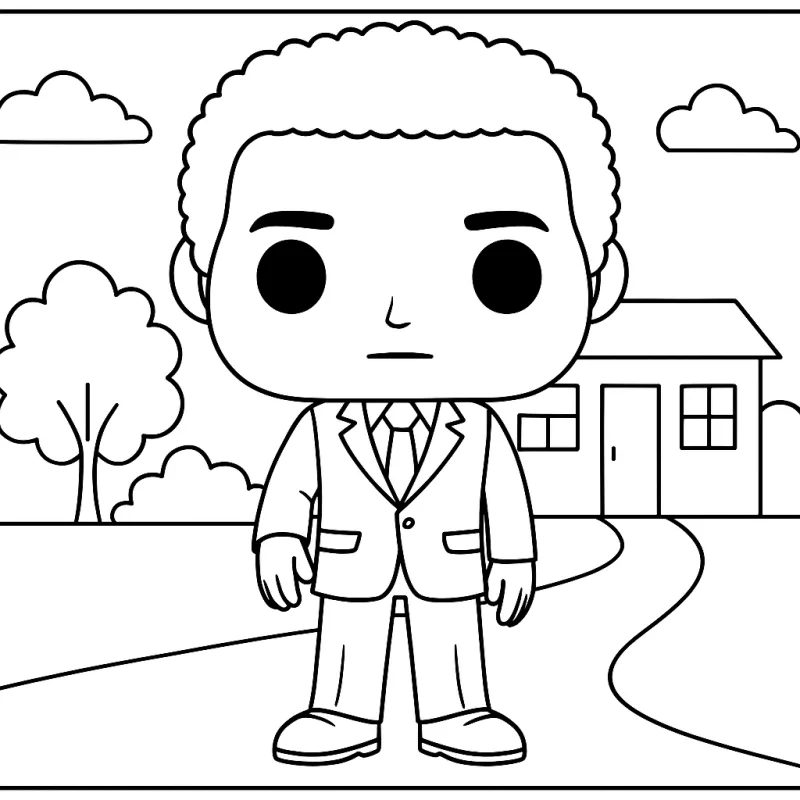 Funko Pop para imprimir e colorir
