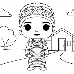 Funko Pop para imprimir e colorir