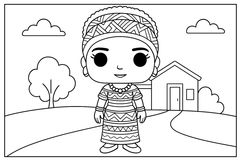 Funko Pop para imprimir e colorir