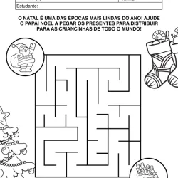 Atividade de alfabetização de labirinto para imprimir e colorir