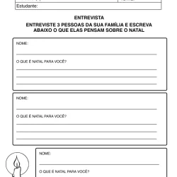 Atividade de alfabetização de Natal para imprimir e colorir