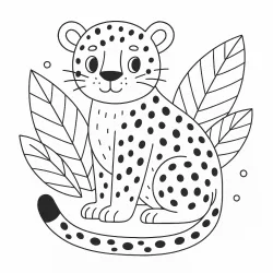 desenho de Onça