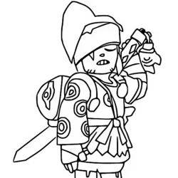 Brawl Stars para imprimir e colorir