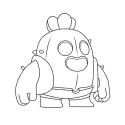 Brawl Stars para imprimir e colorir