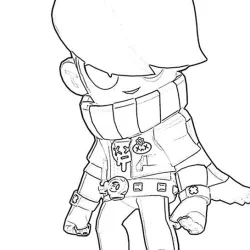 Brawl Stars para imprimir e colorir