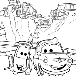 Carros para imprimir e colorir