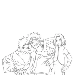 Naruto para imprimir e colorir