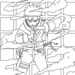 Naruto para imprimir e colorir