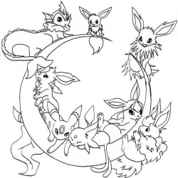 Pokémon para imprimir e colorir