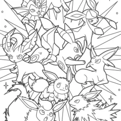 Pokémon para imprimir e colorir