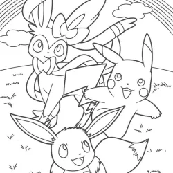 Pokémon para imprimir e colorir