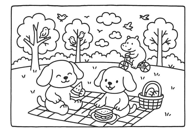 Bobbie Goods para imprimir e colorir