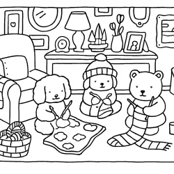 Bobbie Goods para imprimir e colorir