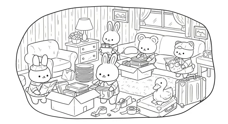 Bobbie Goods para imprimir e colorir