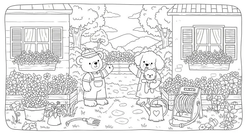 Bobbie Goods para imprimir e colorir
