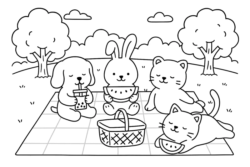 Bobbie Goods para imprimir e colorir