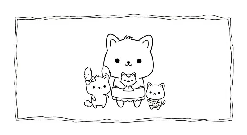 Bobbie Goods para imprimir e colorir