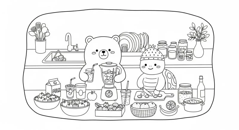 Bobbie Goods para imprimir e colorir