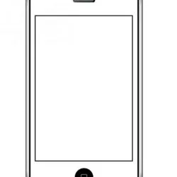 Celular para imprimir e colorir